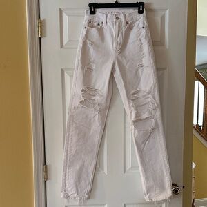 American Eagle Outfitters White Jeans